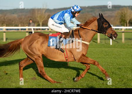 Cinquième course à Wincanton décembre 2nd 2021 Banque D'Images