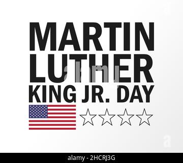 Martin Luther King Jr. Fond d'écran Patriotic minimaliste de jour.Décor moderne de liberté et de patriotisme Banque D'Images