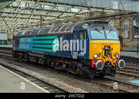 57311 'Thunderbird' . Gare de Carlisle Citadelle. Banque D'Images