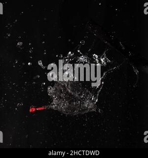 ballon d'eau rouge Banque D'Images