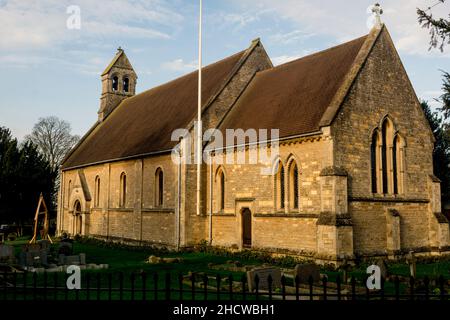 Église Saint-Jean-Baptiste, Hartwell, Northamptonshire, Angleterre, Royaume-Uni Banque D'Images