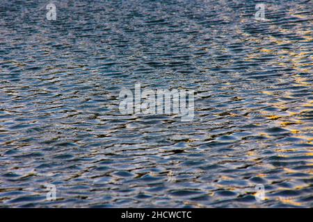 Reflets dans l'eau Banque D'Images