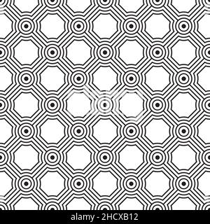 Fond de texture vintage sans couture à motif décoratif. Illustration de Vecteur