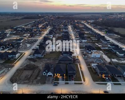 Avril 2021, une nouvelle subversion sera construite à London Ontario Canada.Luke Durda/Alamy Banque D'Images