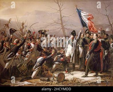 Retour de Napoléon d'Isle d'Elbe, par Charles Baron von Steuben. Banque D'Images