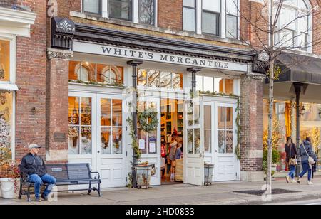 White's Mercantile à Franklin, Tennessee Banque D'Images