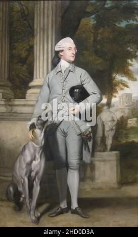 Richard Peers Symons, député(Plus tard Baronet) par Joshua Reynolds, 1770-71. Banque D'Images