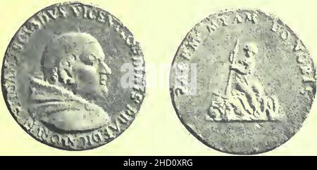 Rivista italiana di numismatica 1892 p209. Banque D'Images