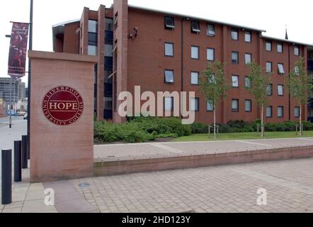 Université Liverpool Hope Campus Everton 2003 Banque D'Images