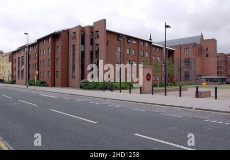 Université Liverpool Hope Campus Everton 2003 Banque D'Images