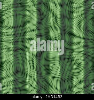 Retro Psychedelic hypnotique Tripy Acid Swirls sans couture texture motif Minty Green Stripes Banque D'Images