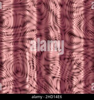 Retro Psychedelic hypnotique Tripy Acid Swirls sans couture texture motif Rose stripes Banque D'Images