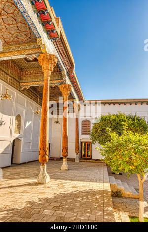 Monuments de Boukhara, Ouzbékistan Banque D'Images