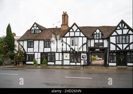 The Kings Arms pub and Hotel, Amersham Old Town, Buckinghamshire, Angleterre, Royaume-Uni Banque D'Images