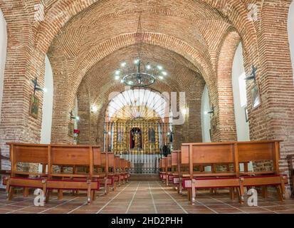 Aeuchal, Espagne - 29th septembre 2021 : ermitage de San Andres, Aeuchal, Badajoz, Estrémadure.Ville d'ail de renommée mondiale Banque D'Images