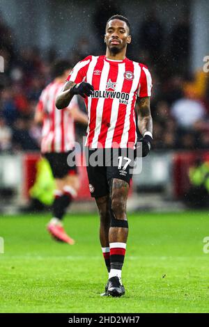 Londres, Angleterre, 2nd janvier 2022.Ivan Toney de Brentford en action lors du match de la Premier League au stade communautaire de Brentford, Londres.Crédit photo à lire: Kieran Cleeves / Sportimage crédit: Sportimage / Alay Live News Banque D'Images