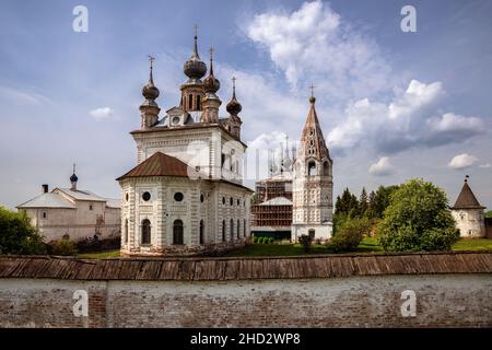 Monastère de Michael l'Archange dans la ville de Yuryev-Polsky, région de Vladimir, Russie Banque D'Images