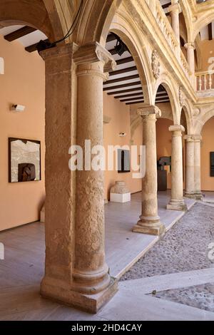 Palacio Condes de Ciro Casa Grande.Almansa.Albacete.Castilla-la Manche.Espagne. Banque D'Images