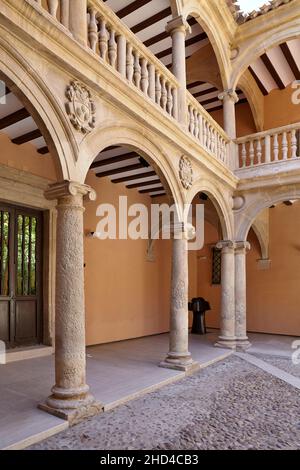 Palacio Condes de Ciro Casa Grande.Almansa.Albacete.Castilla-la Manche.Espagne. Banque D'Images