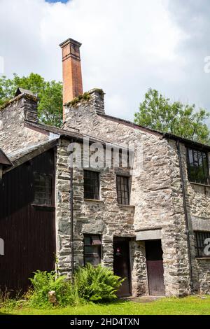 Stott Park Bobbin Mill à Cumbria, Royaume-Uni Banque D'Images