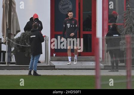 Munich, Allemagne.03rd janvier 2022.Niklas SUELE (FC Bayern Munich), FC Bayern Munich début de l'entraînement.Formation le 3rd janvier 2022, crédit : dpa/Alay Live News Banque D'Images