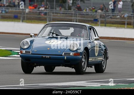 George Gamble, Sebastian Perez, Porsche 911, International Trophy for Classic GT Cars - Pre 1966, une mini-course d'endurance pour les voitures GT d'avant 1966, un deux dr Banque D'Images