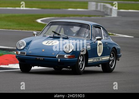 George Gamble, Sebastian Perez, Porsche 911, International Trophy for Classic GT Cars - Pre 1966, une mini-course d'endurance pour les voitures GT d'avant 1966, un deux dr Banque D'Images