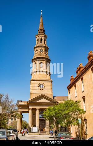 CHARLESTON - 28 MARS 2019 : église épiscopale de St. philip charleston Caroline du Sud états-unis Banque D'Images