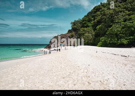 Parc national de Tarutao, Thaïlande le 10 décembre 2021 comprend 51 îles dans le détroit de Malacca au large de la province de Satun, dans le sud de la Thaïlande Banque D'Images