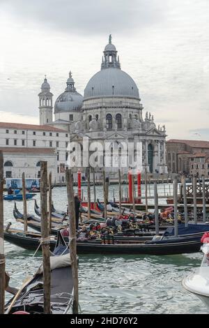 Vue de Riva degli Schiavoni, Carnaval de Venise, Vénétie, Italie, Europe Banque D'Images