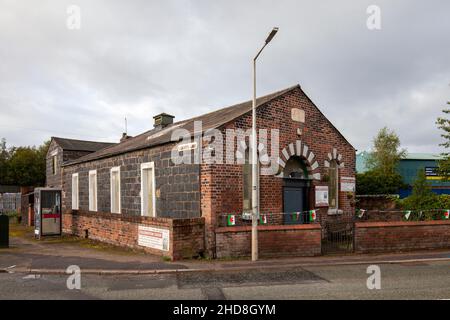 SUTTON OAK WELSH CHAPEL, ST HELENS, ANGLETERRE.BÂTIMENT CLASSÉ DE CATÉGORIE II.CONSTRUIT EN 1846. Banque D'Images