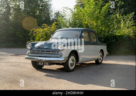 1959 voiture familiale britannique classique Hillman Minx Banque D'Images