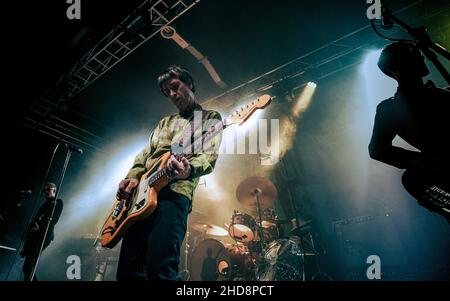 Johnny Marr à Leeds Unir. Banque D'Images