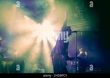 Johnny Marr à Leeds Unir. Banque D'Images