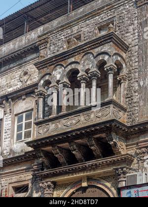 12 25 2021 Sukhanand Dharmshala ChetterNation Building C P tank Bhuleshwar à Mumbai Maharashtra Inde Banque D'Images