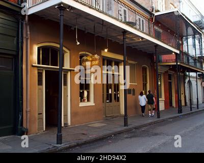 Restaurant créole Gumbo Shop à la Nouvelle-Orléans Banque D'Images