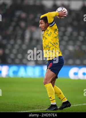 Derby, Royaume-Uni.27th décembre 2021.Jake Livermore de WBA lors du match de championnat Sky Bet entre Derby County et West Bromwich Albion au stade IPRO, Derby, Angleterre, le 27 décembre 2021.Photo d'Andy Rowland.Crédit : Prime Media Images/Alamy Live News Banque D'Images