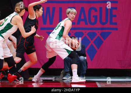 E Gymnasium Yoyogi, Tokyo, Japon.4th janvier 2022.Ramu Tokashiki (Sunflowers), 4 JANVIER 2022 - Basketball : WJBL 2021-2022 W League match entre Toyota Antelopes - ENEOS Sunflowers au 2nd Yoyogi Gymnasium, Tokyo, Japon.Credit: YUTAKA/AFLO SPORT/Alay Live News Banque D'Images