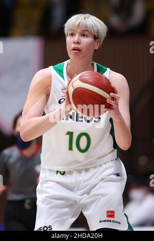 E Gymnasium Yoyogi, Tokyo, Japon.4th janvier 2022.Ramu Tokashiki (Sunflowers), 4 JANVIER 2022 - Basketball : WJBL 2021-2022 W League match entre Toyota Antelopes - ENEOS Sunflowers au 2nd Yoyogi Gymnasium, Tokyo, Japon.Credit: YUTAKA/AFLO SPORT/Alay Live News Banque D'Images