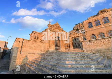 L'Institut de maturité dans la vieille ville de Mardin, Turquie Banque D'Images