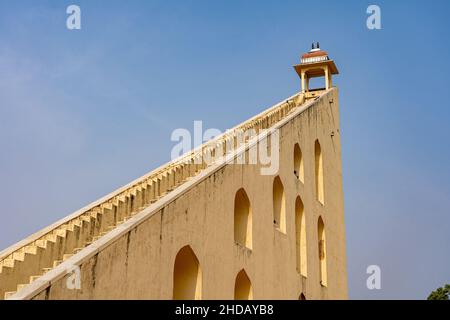 Jantar Mantar Observatoire astronomique de Jaipur, Inde Banque D'Images