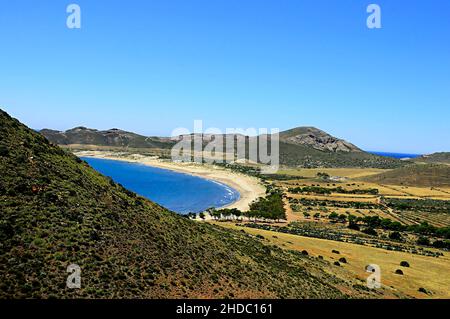 Plages de San Jose à Almeria Banque D'Images