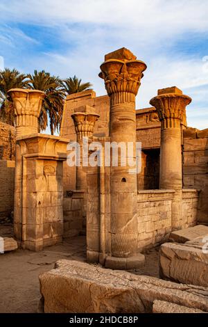 Temple de Ptah, Temple de Karnak, Louxor, Thèbes, Égypte,Louxor, Thèbes, Égypte, Afrique Banque D'Images