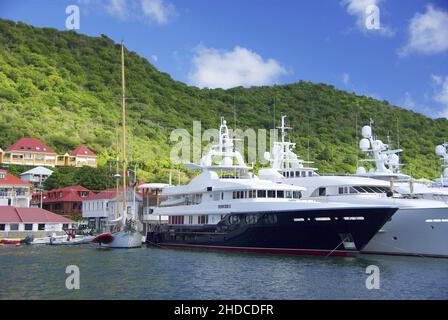 Franzoesiche Karibik Antillen ; ; ; Saint Barthelemy Saint-barth Gustavia ; Banque D'Images
