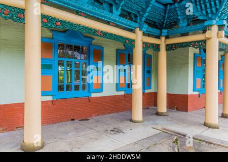 Mosquée Dungan à Karakol, Kirghizistan Banque D'Images