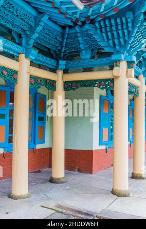 Mosquée Dungan à Karakol, Kirghizistan Banque D'Images