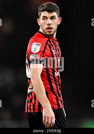 Ryan Christie de l'AFC Bournemouth - AFC Bournemouth v Cardiff City, Sky Bet Championship, Vitality Stadium, Bournemouth, Royaume-Uni - 30th décembre 2021 usage éditorial exclusif - des restrictions DataCo s'appliquent Banque D'Images