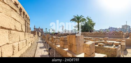 temple, egypte, luxor, temples, egyptien,egypts, luxors Banque D'Images