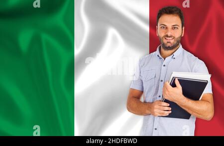 italie, étudiant d'université, cours de langue, italiques, étudiants d'université,étudiants, étudiants, cours de langue Banque D'Images