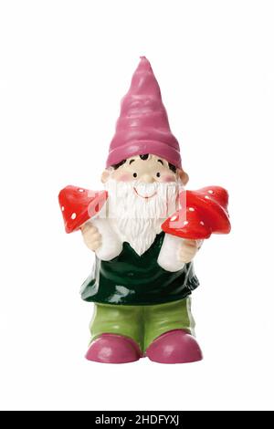 gnome de jardin, gnomes de jardin Banque D'Images